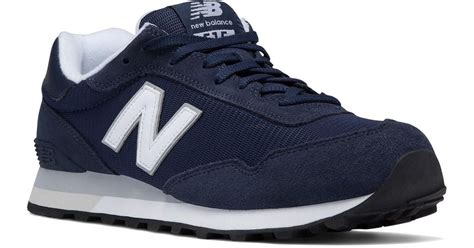 New Balance Suede 515 Classic Sneaker - Wide Width Available in Navy ...