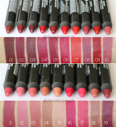 Swatch : Golden Rose Matte Lipstick Crayon + Dream Lips Lipliner - WONDERPEACH