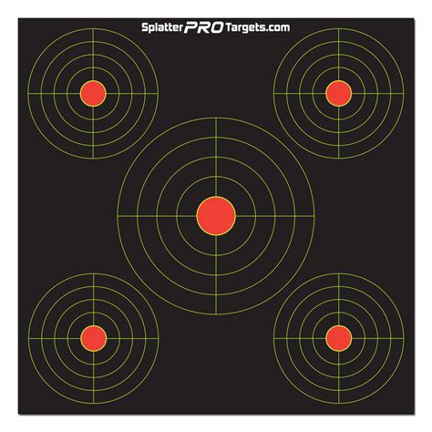 Premium Splatterburst Targets. Our Splatter Targets Stay Flat ...