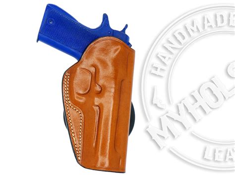 Remington RP9 OWB Quick Draw Right Hand Leather Paddle Holster – MyHolster