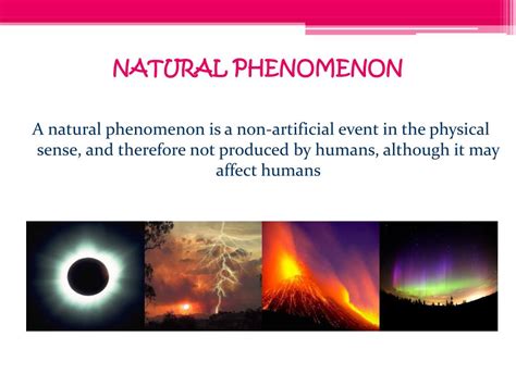 PPT - NATURAL PHENOMENON PowerPoint Presentation, free download - ID:1893608