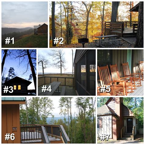 Typical Cabins at Virginia State Parks numbered collage | Flickr