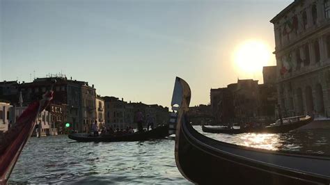 Singing Gondolier in Venice, Italy (Gondola Ride) - YouTube