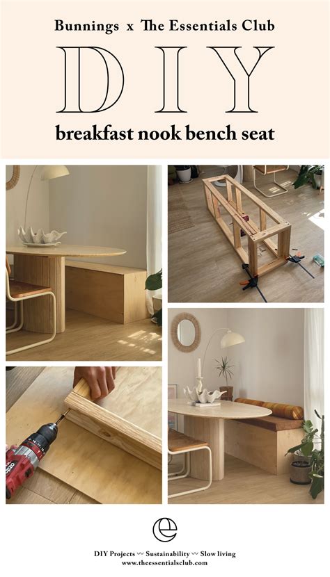 Our new DIY breakfast nook bench seat!! The extra storage helps hide ...