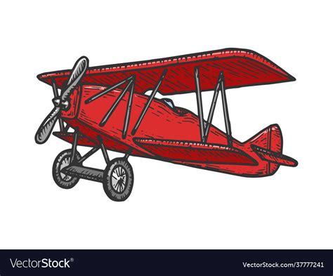 Vintage Plane Illustration