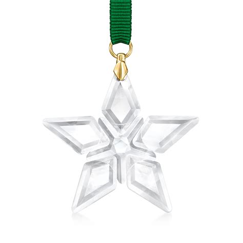 Swarovski Crystal 2023 Annual Little Snowflake Ornament | Ross-Simons