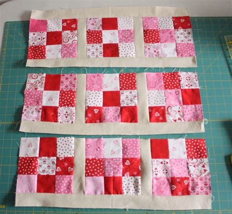 Nine Patch Mini Quilt Tutorial