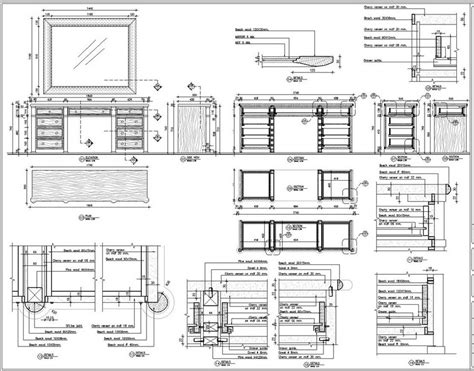 New Concept 11+ Furniture Working Drawings