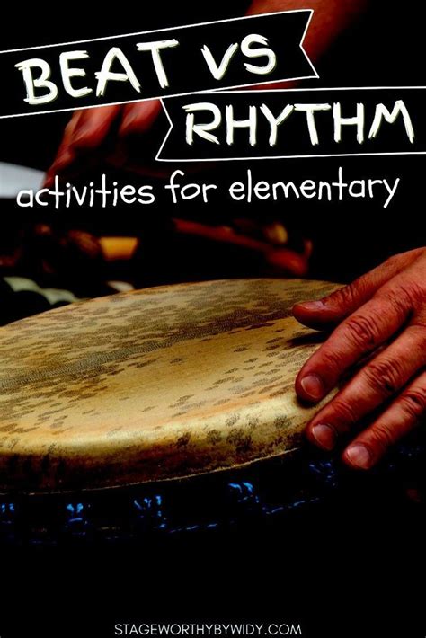 Beat Vs Rhythm Lesson Plan - Easy Ideas For Grade 1 - Stageworthy By ...