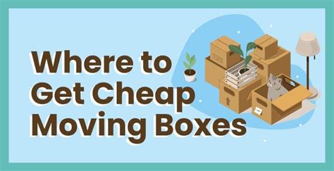 Where to Get Cheap Moving Boxes: A Complete Guide