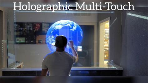 4K Holographic Multi Touch Display - YouTube