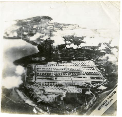 Aerial view of Tinian island from 1945 | The Digital Collections of the National WWII Museum ...