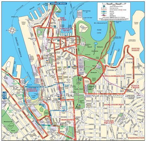 Sydney street map - Street map sydney (Australia)