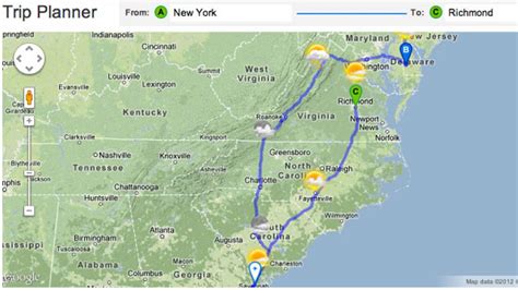 Plan Your Road Trip and Pick the Best Weather Along the Way with the Weather Channel's Trip Planner