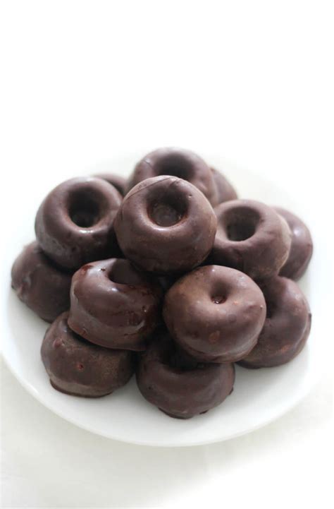 Gluten-Free Chocolate-Covered Mini Doughnuts (Vegan, Allergy-Free)