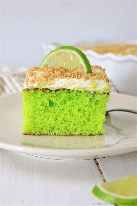 Easy Homemade Key Lime Cake - Kitchen Fun With My 3 Sons