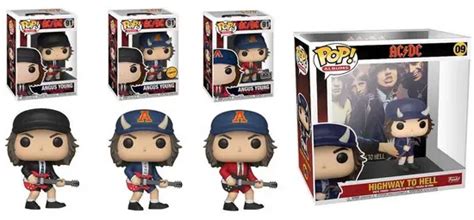 AC DC Funko Pop and Angus Young Funko Pop Checklist, Buyers Guide