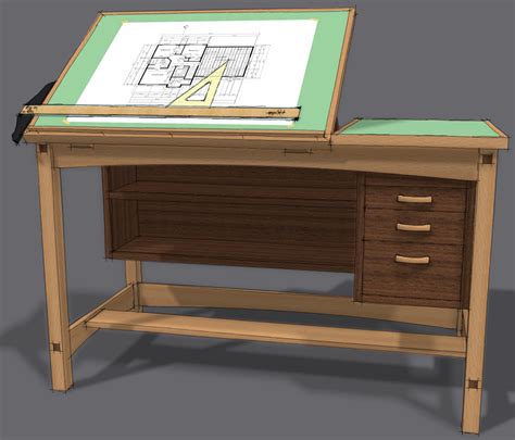 Free Drafting Table Plans | Woodworking Project Plans | Woodworking ...