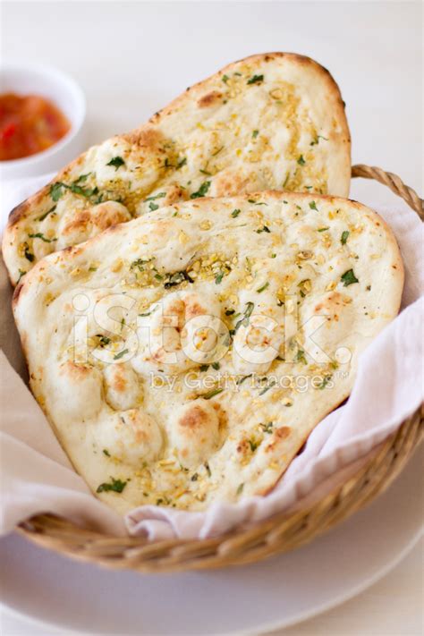 Garlic Naan Flatbread Stock Photo | Royalty-Free | FreeImages