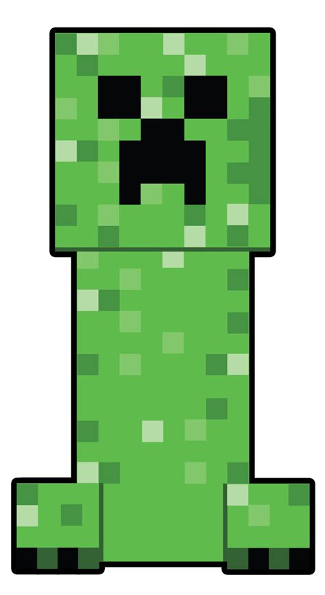 Printable Minecraft Creeper - Printable Word Searches