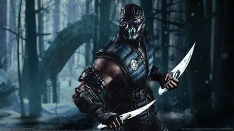 HD wallpaper: mortal kombat x mortal kombat sub zero video games sub zero pc gaming | Wallpaper ...