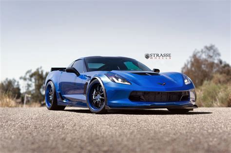 Chevrolet Corvette C7 Z06 Blue Strasse R10 Wheel | Wheel Front