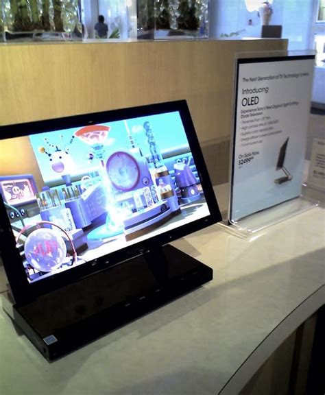 12 years ago I saw my first OLED display ever at the Sony store. An 11 ...