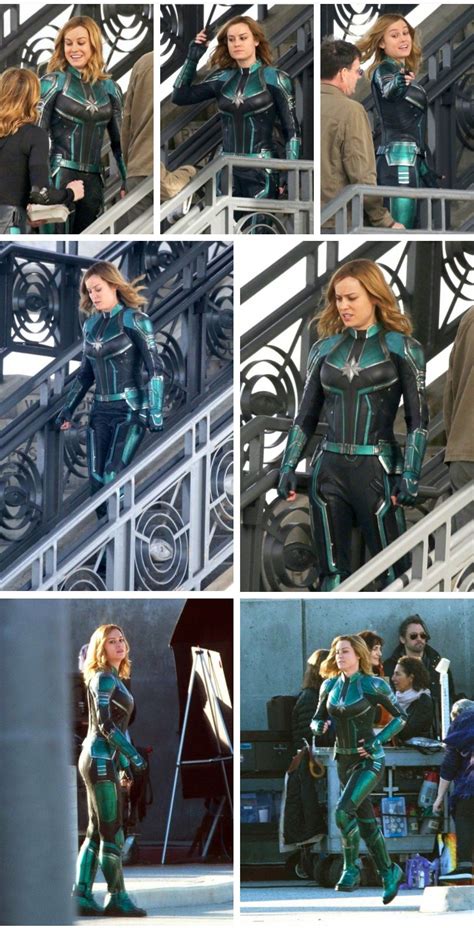 Captain Marvel New Photos From Shooting Set | Captain marvel, Captain ...