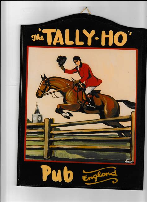 The Tally Ho – Minipub Signs