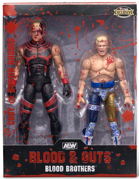 Buy AEW Blood Brothers Cody & Dustin Rhodes AEW Exclusive 2-Pack ...