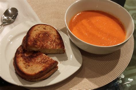 Easy Tomato Soup and Grilled Cheese - The Amateur Gourmet