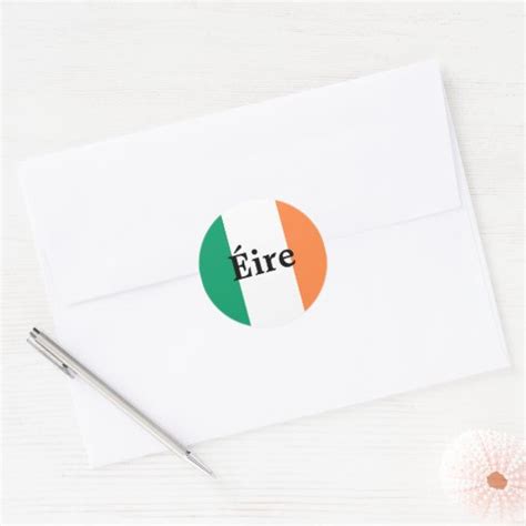 Irish Flag Sticker | Zazzle