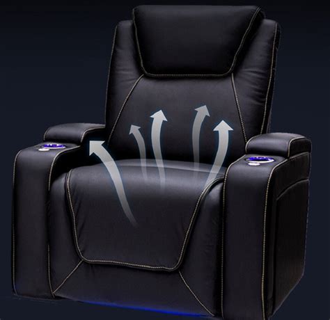 Power Headrest Recliner - Electric Home Theater Chairs