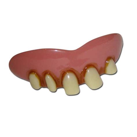 TOBACCO STAIN TEETH tooth rotten smoker hillbilly novelty fake tooth costume - CostumeVille