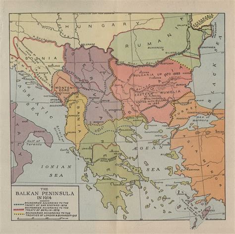 Europe Map With Capitals 1914