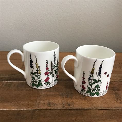 Roy Kirkham Garden Floral Mugs on Mercari