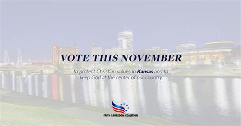 Kansas 2020 Election Voter Guide - Faith and Freedom Coalition