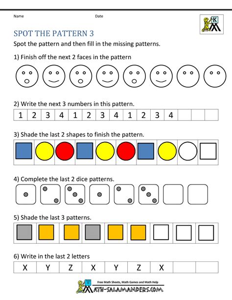 math number patterns worksheets grade 4 numbersworksheetcom - number patterns worksheets grade 4 ...