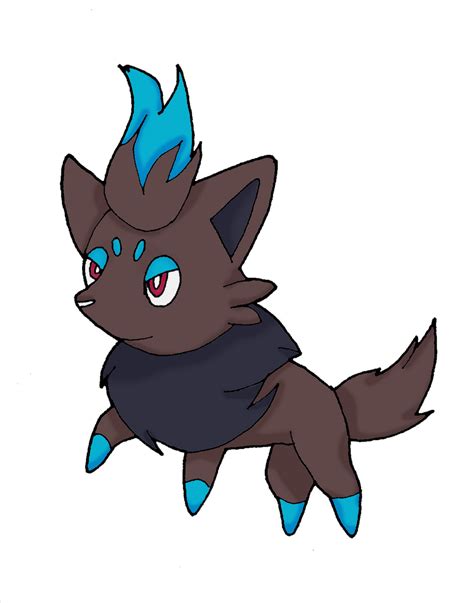 Gift: Shiny Zorua by FelineFanatic on DeviantArt