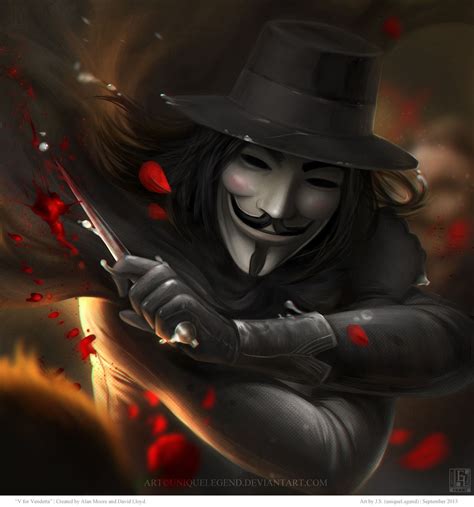 V For Vendetta by uniqueLegend.deviantart.com on @deviantART | V for ...