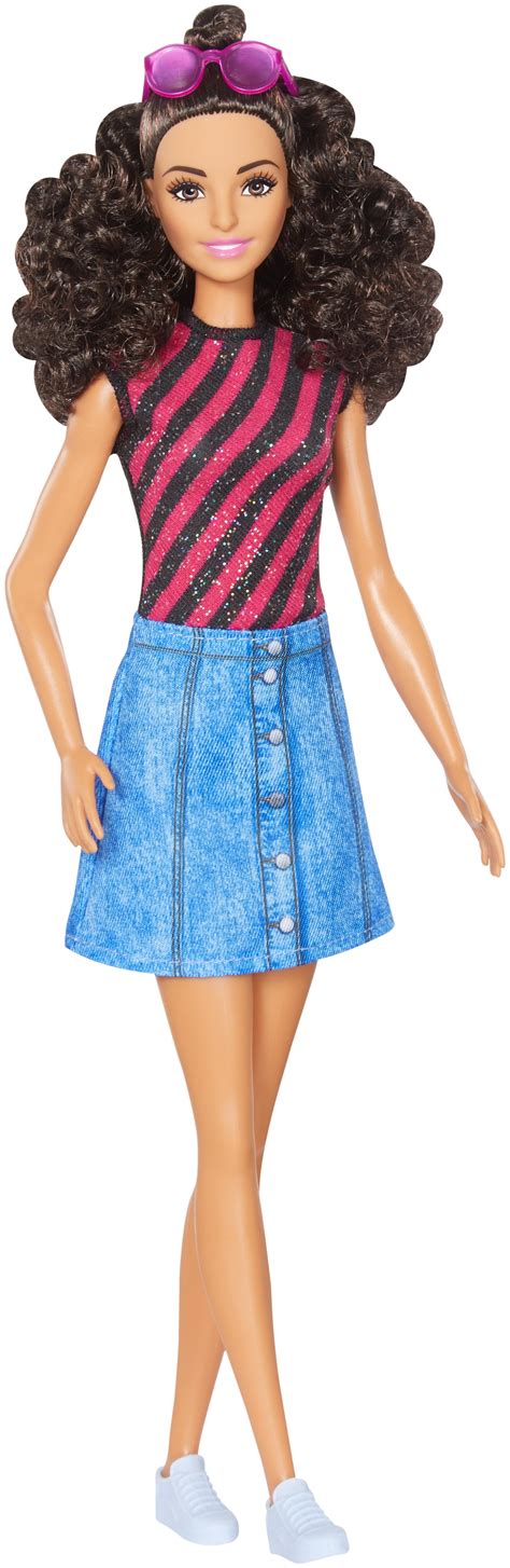 Amazon.com: Barbie Girls Fashionistas 55 Denim and Dazzle Doll: Toys & Games