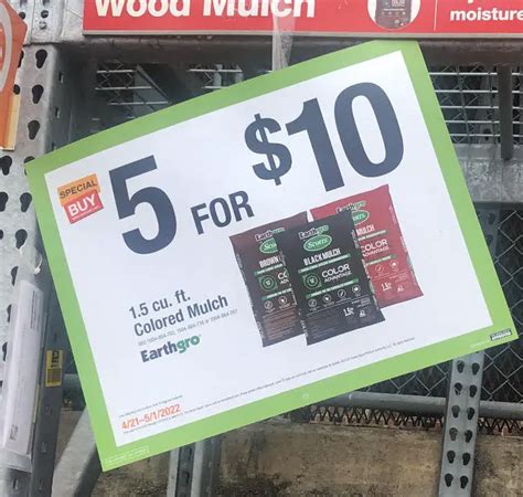 Mulch Sale at Home Depot: 2024 Sale Dates (5 for $10) | The Lawn Review