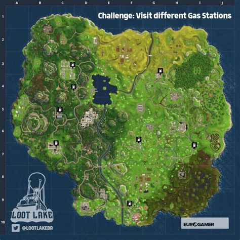 Fortnite Gas Station Locations - Guide - Push Square