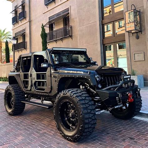 VIA vegasjeep . . . . jk jeep wrangler offroad red