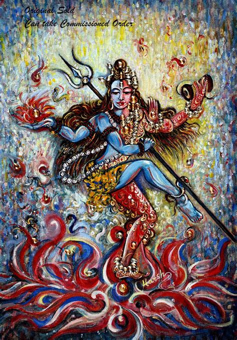 Shiva Shakti Kali Original Painting Eternal Dance Bharat | Etsy in 2021 | Shiva shakti, Art, Shiva