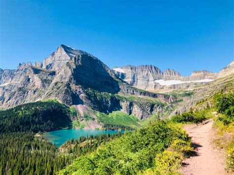 Hiking to Grinnell Glacier- Glacier National Park