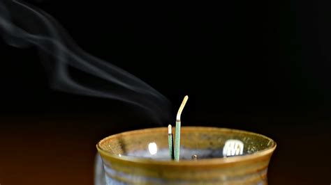 Free photo: Incense sticks burning - Burning, Incense, Smoke - Free ...