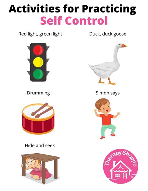 Activities for practicing self-control skills for kids | Activities, Self control, Activities of ...