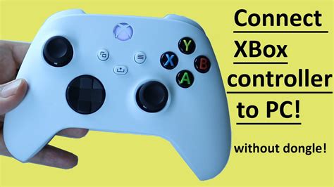 How to connect XBox controller to PC - YouTube