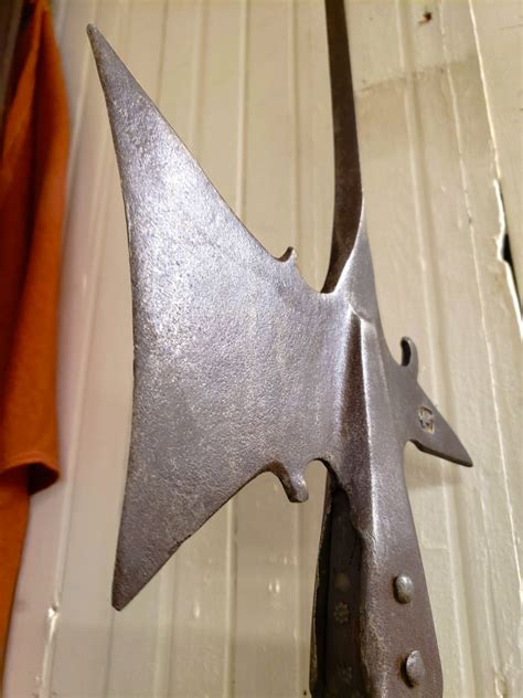 [FEATURED EXHIBIT] 16th-Century Swiss Halberd from the Revolutionary War - Varnum Continentals